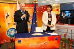 Commissioner Geoghegan-Quinn and EIB President Philippe Maystadt
