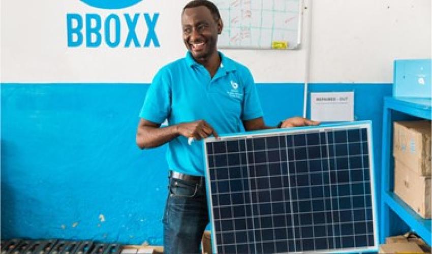 BBOXX makes solar power kits for homes across Africa. ©BBOXX