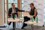 Vice-President Alexander Stubb and Rania Ekaterinari, CEO of the Hellenic Corporation of Assets and Participations