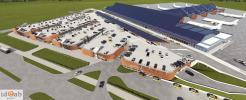 Artists impression of Talinn airport after upgrade