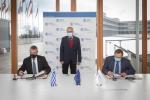 EIB President witnessing the latest EUR 200 million EIB financing for Greece signed by Yannis Tsakiris, Deputy Minister of Development and Investments of the Hellenic Republic and EIB Vice President responsible for Greece, Christian Kettel Thomsen in Luxembourg.