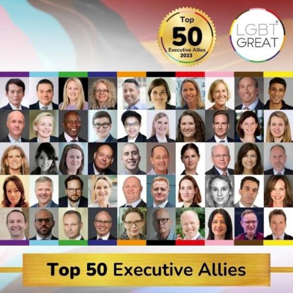 EIB Secretary General Barbara Balke nominated Top 50 Executive Ally by LGBT Great