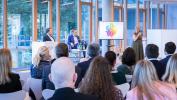 EIB Vice-President, Alexander Stubb welcomes Luxembourgish Prime Minister, Xavier Bettel to a breackfast seassion Stubb on the occasion of the International Day Against Homophobia, Transphobia and Biphobia (IDAHOT)