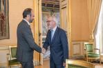 President Hoyer met French Prime Minister Edouard Philippe on Monday 25th February as the French government unveiled a 57 billion euro, five-year investment plan.