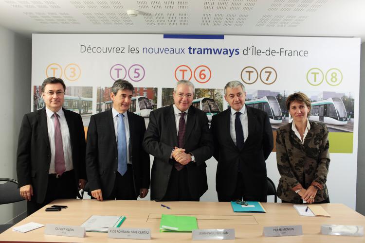 La BEI finance le tramway d’Ile-de-France