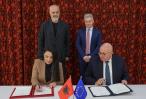 Albania: EIB Global continues to bolster sustainable transportation in the Western Balkans with €100 million signed for the EU-financed Vorë-Hani i Hotit railway line