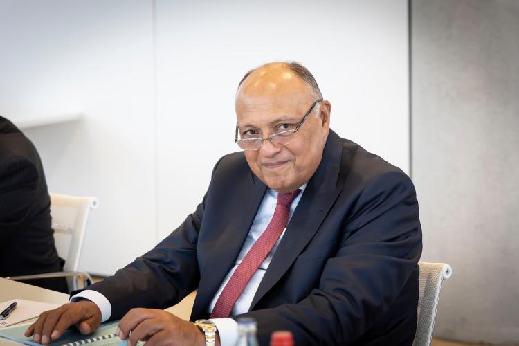 Visit of Sameh Shoukry, Minister of Foreign Affairs of the Arab Republic of Egypt