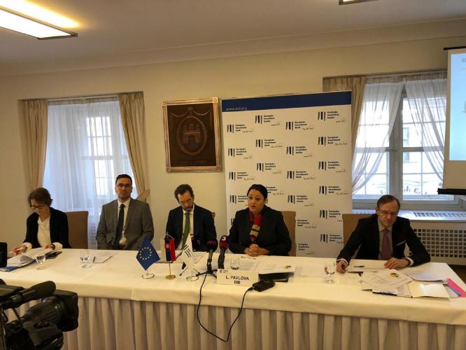 EIB national press conference Slovakia 2020
