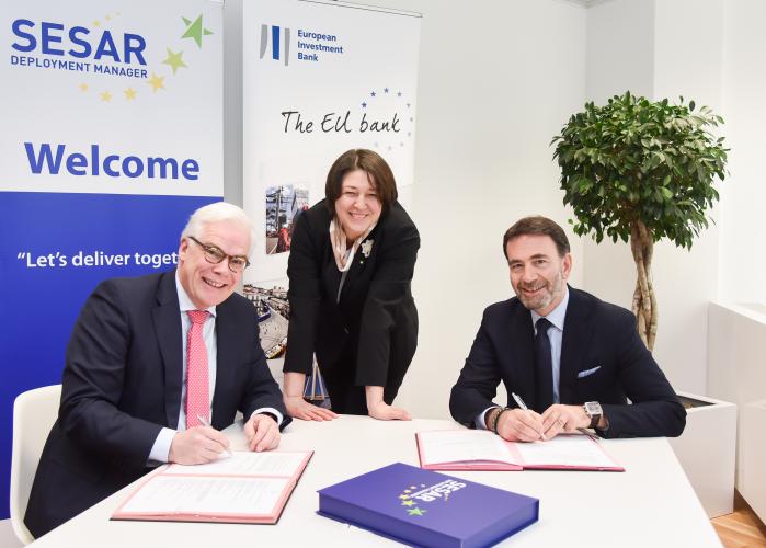 SESAR Deployment Manager and EIB join forces in support of Single European Sky Initiative