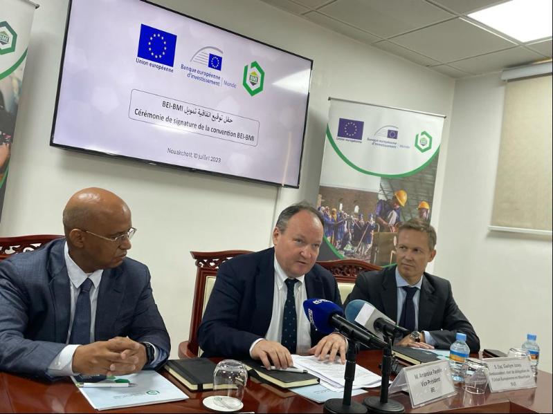 Mauritanie : soutien au secteur privé - la BEI octroie 20 millions d’euros de financement et une garantie de portefeuille à la Banque Mauritanienne de l’Investissement.