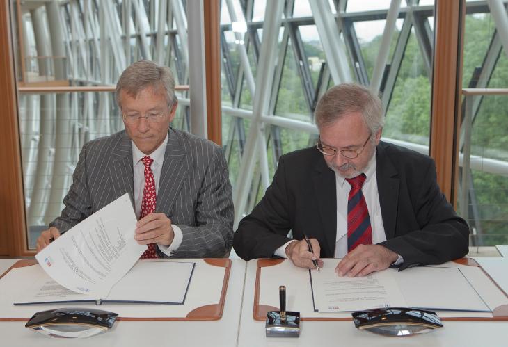 Signature of the Memorandum of Understanding between the EIB and the University of Luxembourg