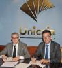 From left to right: Mr Braulio Medel, Chairman and CEO of Unicaja Banco and Mr Román Escolano, EIB Vice-President