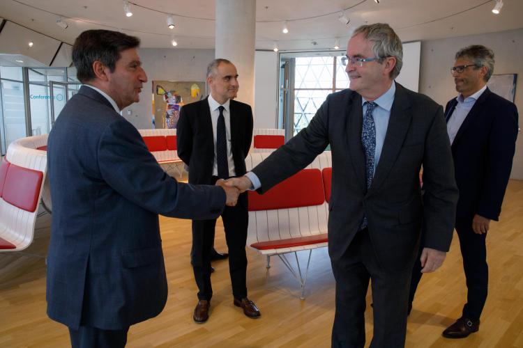 Mayor of Athens visits EIB