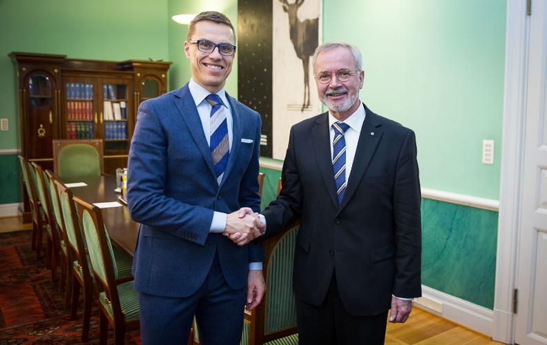 Visit of the President Werner Hoyer to Finland