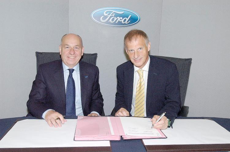 Signature event and visit to Ford's Dunton research and development centre