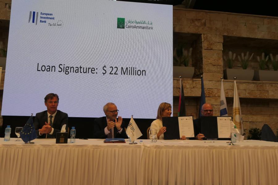 Palestinian companies impacted by COVID-19 crisis to benefit from USD 22 million financing unlocked by a new partnership between Cairo Amman Bank and European Investment Bank (EIB) 