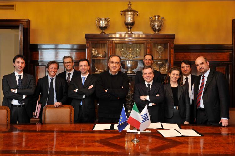 EUR 250m from EIB to Fiat for research in Italy