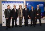 Jan Vapaavuori, EIB Vice-President
Werner Hoyer, President of the EIB 
Mrs Francine Closener, Secretary of State 
Xavier Bettel, Prime Minister of Luxembourg
Karmenu Vella, European Commissioner 
Jonathan Taylor, EIB Vice-President