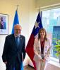 EIB President Werner Hoyer met Ambassador Paula Narváez, new President of the UN’s Economic and Social Committee (ECOSOC) 