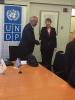 from left to right: Mr Werner Hoyer, President of the EIB, and Ms Helen Clark, UNDP Administrator