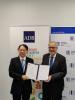 ADB President Masatsugu Asakawa and EIB President Werner Hoyer