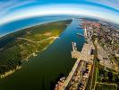 Klaipeda seaport in Lithuania