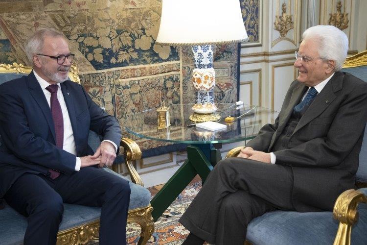 President Hoyer and Italian President Mattarella