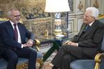 EIB President Hoyer meets Italian President Mattarella