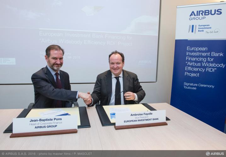 EIB reinforces its support of Airbus Group's innovation programmes.