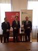 from left to right: Mr Paweł Nierada, the first Vice-President of BGK’s Board and Mr Vazil Hudák, EIB Vice-President