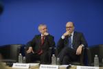 Mr Werner Hoyer, President of the EIB and Mr Pierre Moscovici, French Minister for Finance