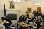 EIB President Hoyer meets President of Cyprus Nicos Anastasiades