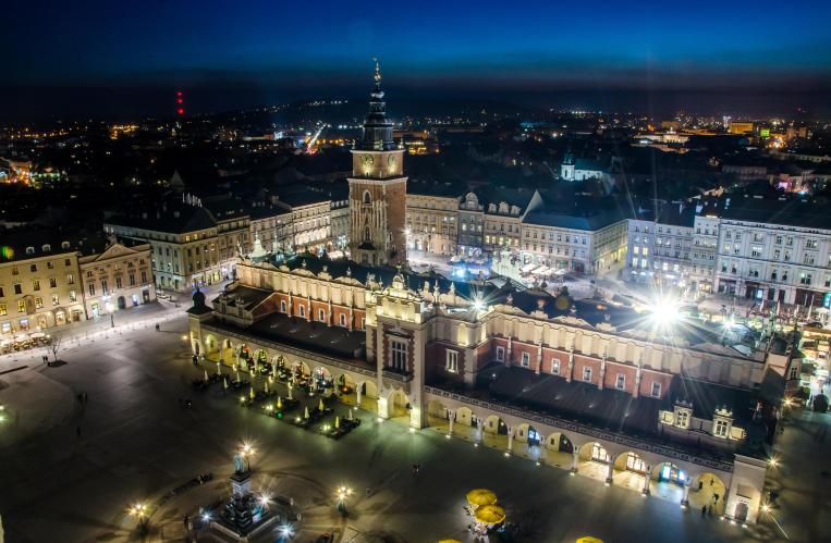 Krakow, second largest city of Poland