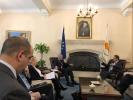EIB President Hoyer meets President of Cyprus Nicos Anastasiades