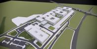 Artist impression of new Craiova Regional Emergency Hospital