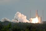 Launch of a European Ariane rocket