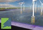 Construction of an offshore wind farm located 14 km off the Caithness coast near Scotland, using state-of-the-art technology