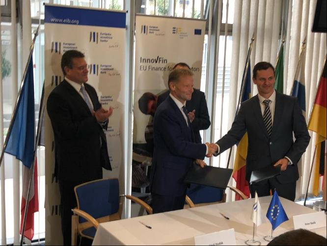 SPP Gas Infrastructure Modernisation; EximBanka Loan for SMEs and Mid-Caps; Greenway EV Charging Network (EDP) and Inauguration of the new EIB Group Office