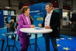 Vice-President Nicola Beer at the Hannover Messe