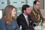Visit of the H.R.H. the Hereditary Grand Duke Guillaume of Luxembourg and H.R.H. the Hereditary Grand Duchess Stéphanie of Luxembourg