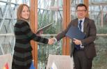 from left to right: Ms Emma Navarro, President of ICO, and Mr Román Escolano, Vice-President of the EIB