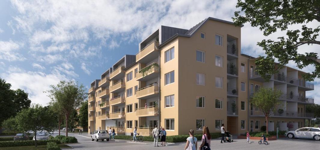 SKB new residential property in Stockholm