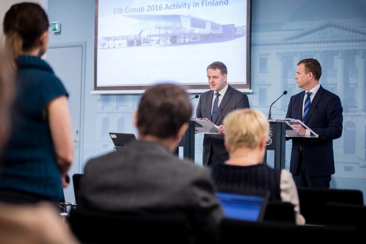 EIB in Finland: record level of support in 2016