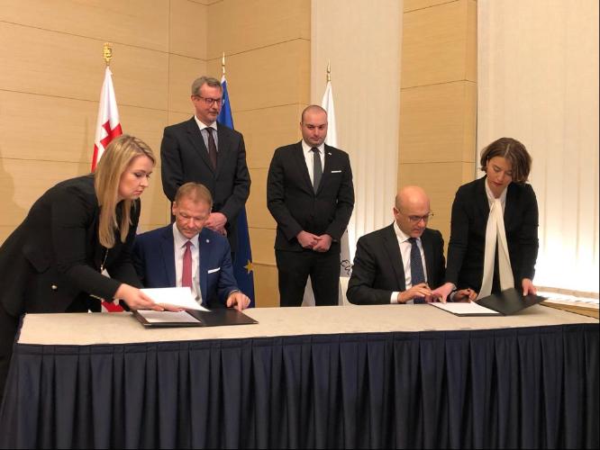 Signature of EIB support for Georgia’s transport infrastructure and connectivity