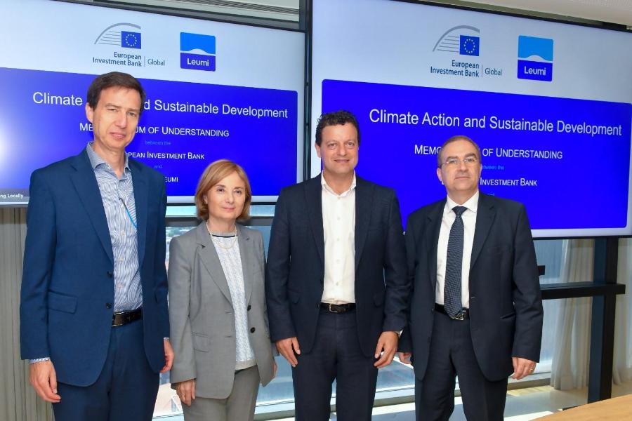 The EIB and Bank Leumi, Israel’s leading banking institution will strengthen cooperation to increase support for climate mitigation and adaptation, environmental sustainability, and blue economy investment in Israel.