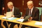 Mr Werner Hoyer, President of the EIB and European Commission Vice President Mr Olli Rehn