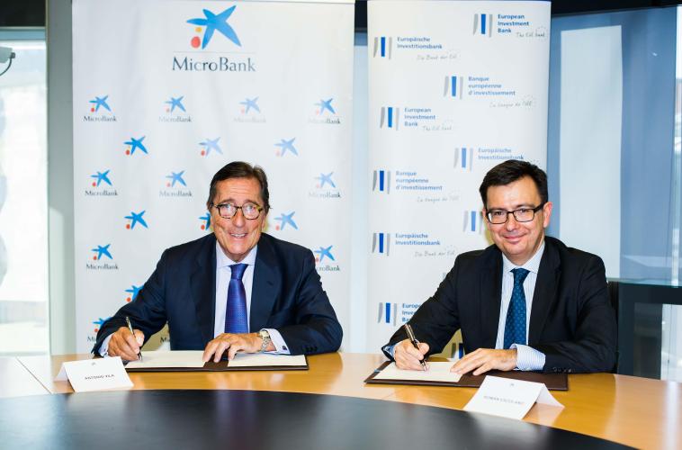 EIB and MicroBank announce agreement to facilitate access to finance for Master’s students in European universities