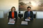 EIB Vice-President Mr Román Escolano and Bankinter’s CEO, Mrs Maria Dolores Dancausa.