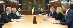 Meeting with Romanian Prime Minister Dacian Ciolos.