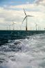 Construction of large offshore wind farm (300 MW) east of London in Thames estuary